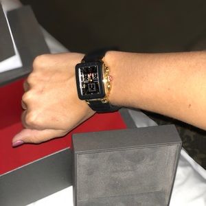 Michele Deco Jelly bean watch